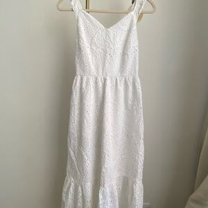 White Eyelet Sundress